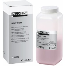 Kulzer Meliodent Heatcure Acrylic POWDER ONLY - 1kg - Pink or Clear
